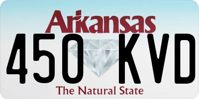AR license plate 450KVD