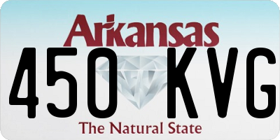 AR license plate 450KVG