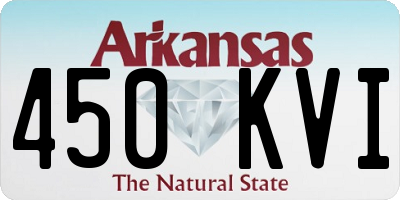 AR license plate 450KVI