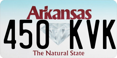 AR license plate 450KVK