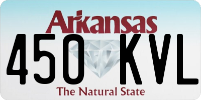 AR license plate 450KVL