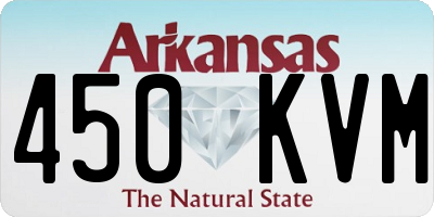 AR license plate 450KVM