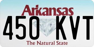 AR license plate 450KVT