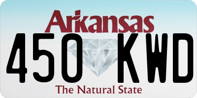AR license plate 450KWD