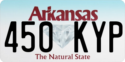 AR license plate 450KYP