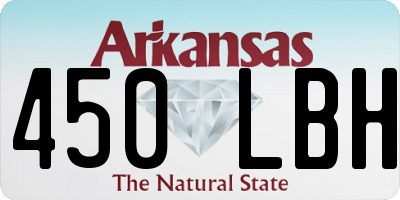AR license plate 450LBH