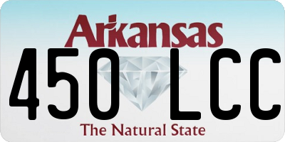 AR license plate 450LCC
