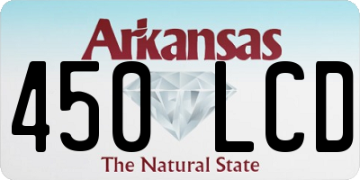 AR license plate 450LCD