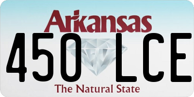 AR license plate 450LCE