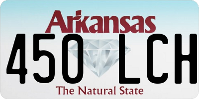 AR license plate 450LCH