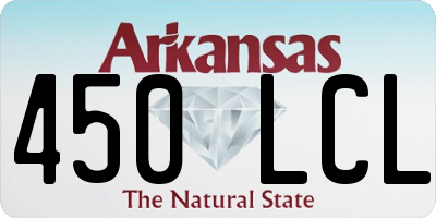 AR license plate 450LCL
