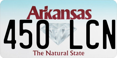AR license plate 450LCN