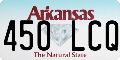 AR license plate 450LCQ
