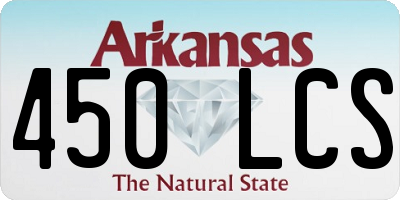 AR license plate 450LCS