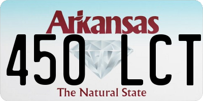 AR license plate 450LCT