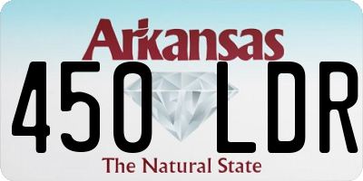 AR license plate 450LDR