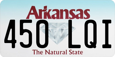 AR license plate 450LQI