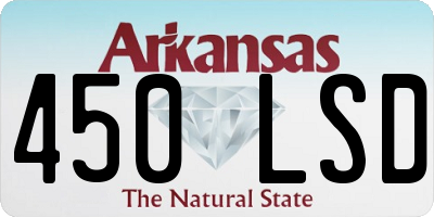AR license plate 450LSD