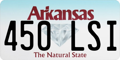AR license plate 450LSI