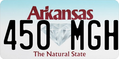 AR license plate 450MGH