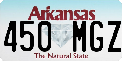 AR license plate 450MGZ