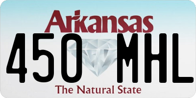 AR license plate 450MHL