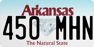 AR license plate 450MHN