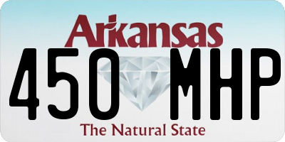 AR license plate 450MHP
