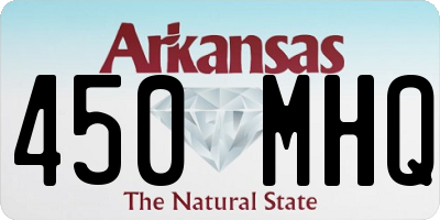 AR license plate 450MHQ