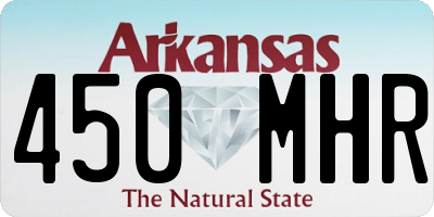 AR license plate 450MHR