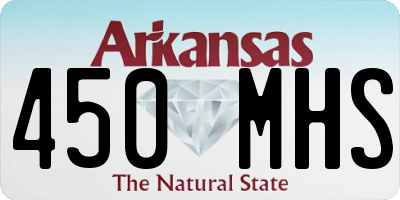 AR license plate 450MHS
