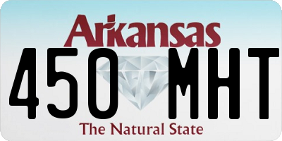 AR license plate 450MHT