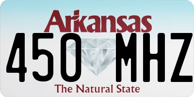 AR license plate 450MHZ