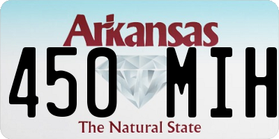 AR license plate 450MIH