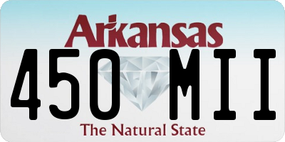 AR license plate 450MII