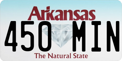 AR license plate 450MIN