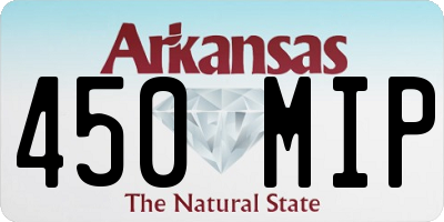 AR license plate 450MIP