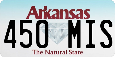 AR license plate 450MIS