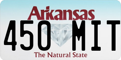 AR license plate 450MIT