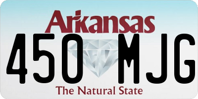 AR license plate 450MJG