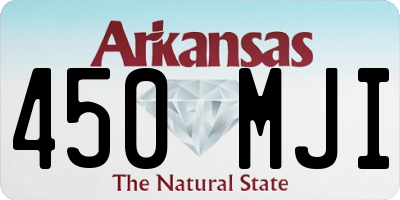AR license plate 450MJI