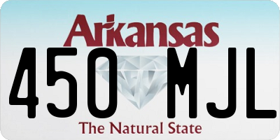 AR license plate 450MJL