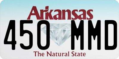 AR license plate 450MMD