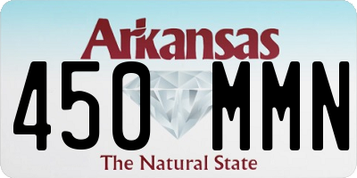 AR license plate 450MMN