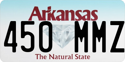 AR license plate 450MMZ