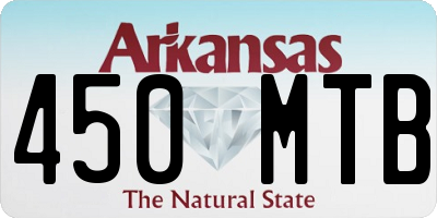 AR license plate 450MTB