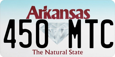 AR license plate 450MTC