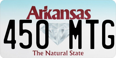 AR license plate 450MTG