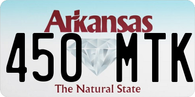 AR license plate 450MTK