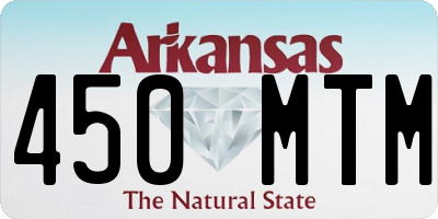 AR license plate 450MTM